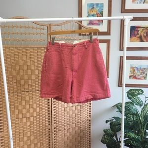 90s GUESS Red Gingham Shorts 29”